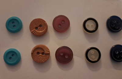 12 ja 13mm nappi monta erilaista