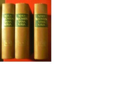 Nykysuomen sanakirja  1 - 3  1966 1.p.