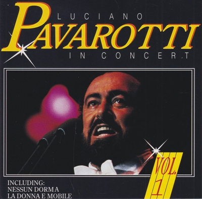 CD: Luciano Pavarotti in concert vol. 1