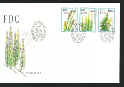 ÅLAND EPK FDC 2/2001: Itiökasvit sarja