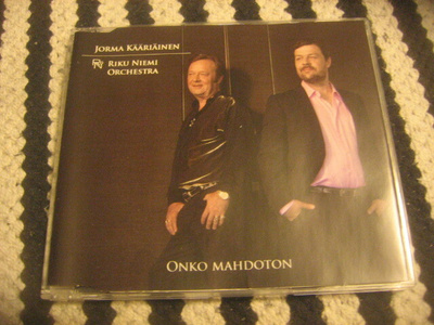 Jorma Kääriäinen & Riku Niemi - Onko mahdoton (promo cds)