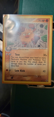 Primeape 28/112 Rare Ex Fire Red & Leaf Green Pokemon Card