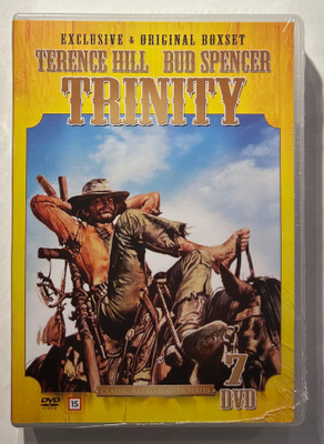 TRINITY - 7 DVD, uusi, kelmussa