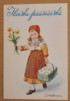 Jenny Nyström: UP pk, tytöllä munakori 1981,kulkematon