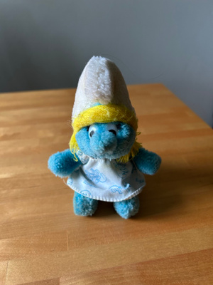 Vintage Smurffiina ( korkeus 13 cm )