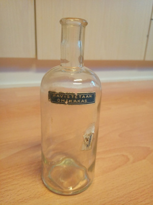 Kirkas Lasipullo