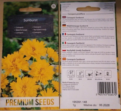 Isokaunosilmä 'Sunburst' - siemenet #