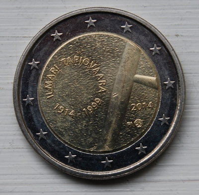 2 Euro Suomi 2014 Ilmari Tapiovaara