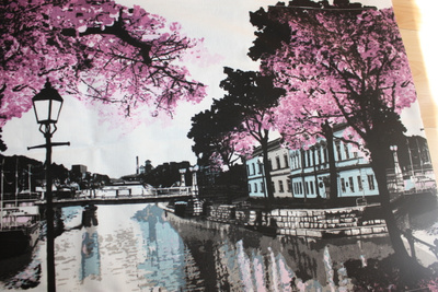 Vallilan valmisverho 250 x 59cm Aurajoki