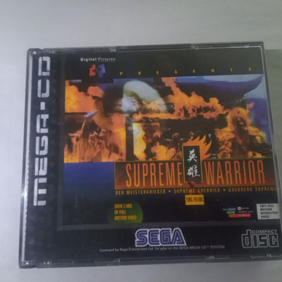 Sega Mega-Cd Supreme Warrior
