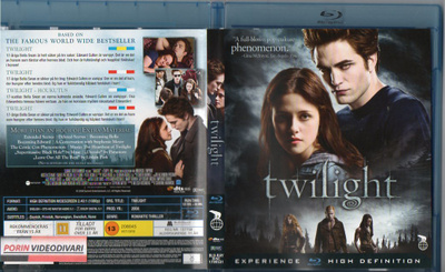 twilight houkutus (2 315) k -FI- BLU-RAY nordic, 2008