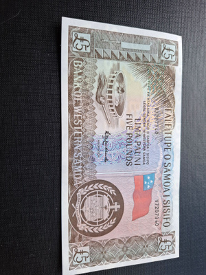 Western Samoa 5 Pounds 2020