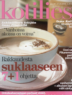 Kotiliesi n:o 20 2006 Keräily. Ismo Kallio. Ezra Pound. Sukl