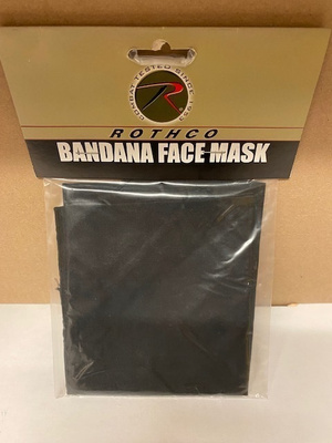 Bandana kasvomaski musta