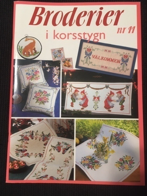 Ristipistomalleja Broderier i korsstygn 11