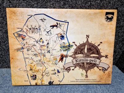 Kittilä lautapeli hieno kunto