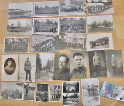 26 VANHAA Sotilas Valokuvaa 1920-1930-l