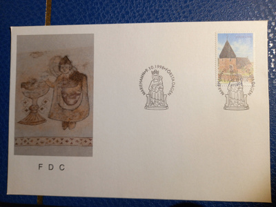 ÅLAND EPK FDC 9/1998: Eckerön kirkko