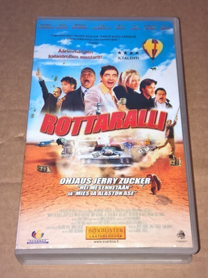 ROTTARALLI -  RAT  RACE   VHS 2001 KOMEDIA