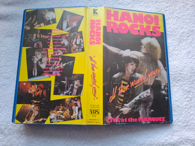 VHS Hanoi Rocks – All Those Wasted Years... Live At The Marq