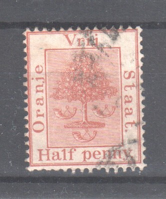 Etelä-Afrikka Oranjen vapaavaltio 1883 ½p