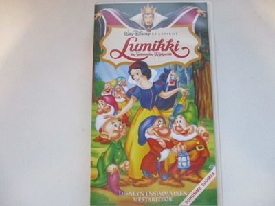 VHS LUMIKKI JA SEITSEMÄN KÄÄPIÖTÄ