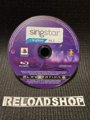 SingStar + SingStore Vol 2 - DISC PS3