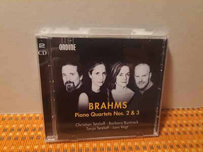 Brahms:Piano Quartets Nos. 2 & 3-C. & T.Tetzlaff,L.Vogt  2CD