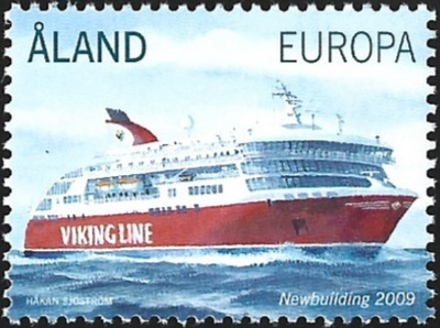 Åland 2009  Matkustajalauttoja   Europa  ** LaPe 310