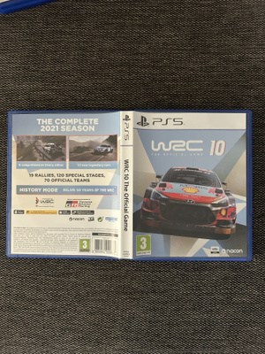 WRC 10 The Official Game PS5