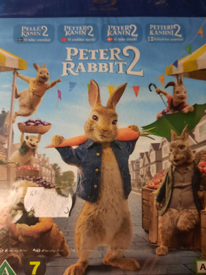PETTERI KANIINI 2  BLU-RAY UUSI