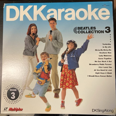 DKKaraoke - Beatles Collection 3 LaserDisc
