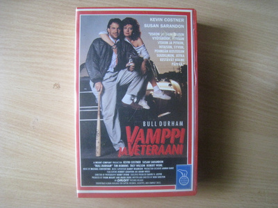 VAMPPI JA VETERAANI (kevin costner/susan sarandon) VHS/FIX