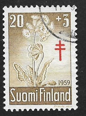 Tuberkuloosi 20+3mk 1959 (LAPE 510) O