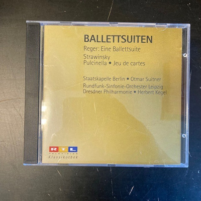 Reger / Strawinsky - Eine Ballettsuite / Pulcinella / Jeu CD