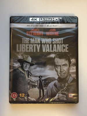 The Man Who Shot Liberty Valance (4K Ultra HD + Blu-ray UUSI