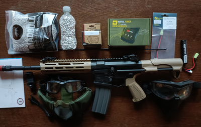 Uudenveroinen airsoft-paketti