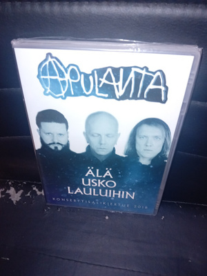 DVD APULANTA  : Älä usko lauluihin  ( UUSI ) SIS POSTIKULU