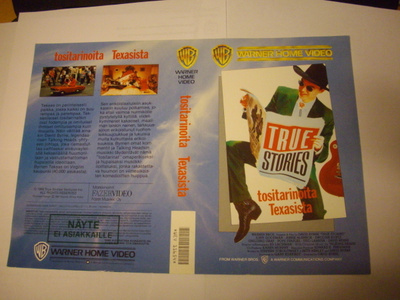 Vhs kansipaperi Fix - TOSITARINOITA TEXASISTA