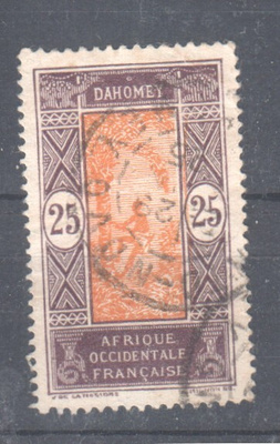 Dahomey 1917 25c