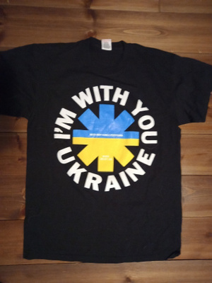RHCP UKRAINA support  T-paita L