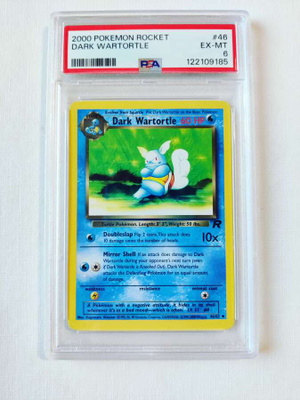 Dark Wartortle PSA 6