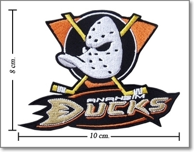 NHL - Anaheim Ducks -kangasmerkki / haalarimerkki