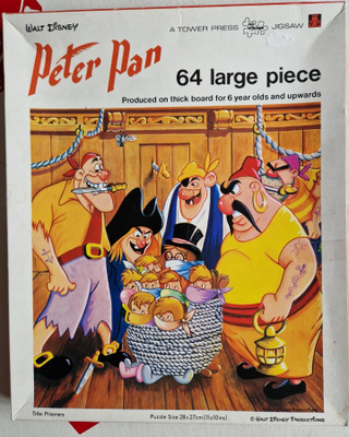 Disney vintage palapeli Peter Pan