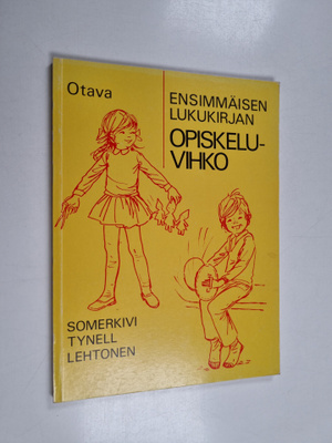 Urho Somerkivi : Ensimmäisen lukukirjan opiskeluvihko