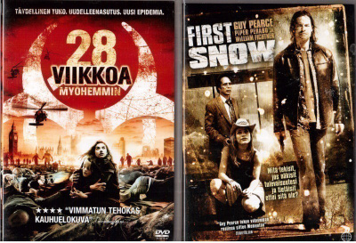 DVD ELOKUVIA 2 KPL