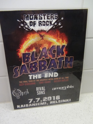 BLACK SABBATH 7.7 2016  KAISANIEMI