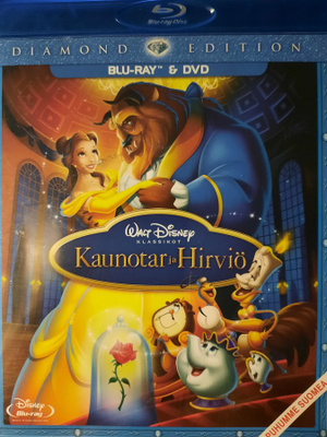 KAUNOTAR JA HIRVIÖ Blu-ray + dvd