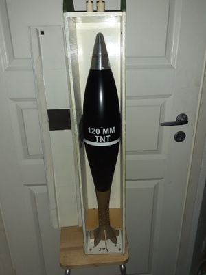 Koristeammus 120 mm