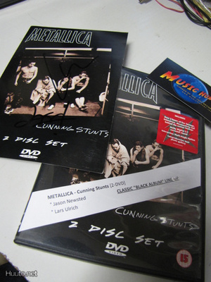 METALLICA - CUNNING STUNTS DVD LARSIN JA JASONIN NIMMAREILLA